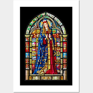 Bologna Stained Glass Church Window Posters and Art